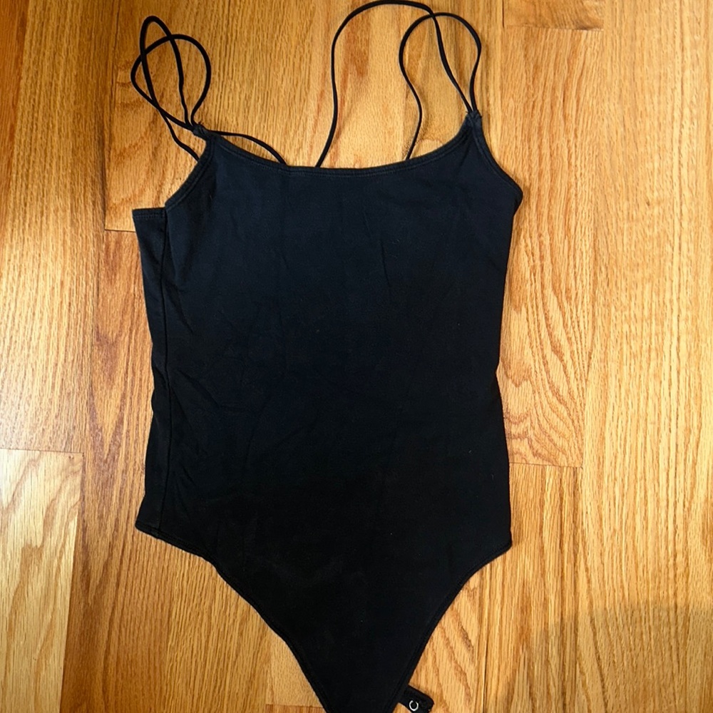 Black abercrombie bodysuit